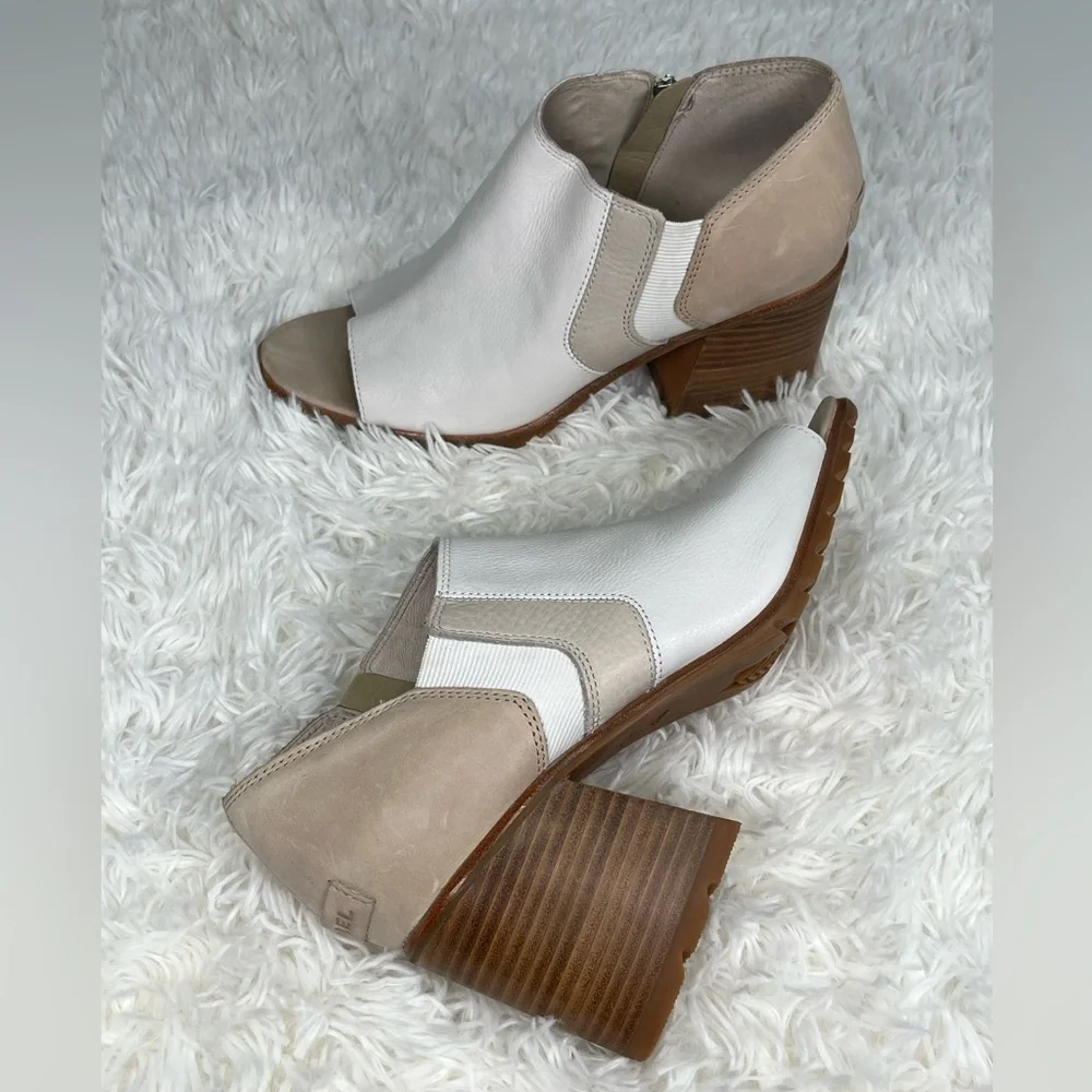Sorel | Nadia Peep Toe Ankle Booties